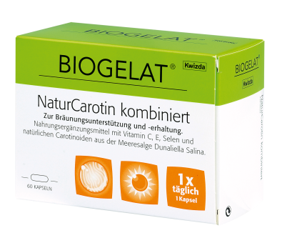 Biogelat Naturcarotin kombiniert 