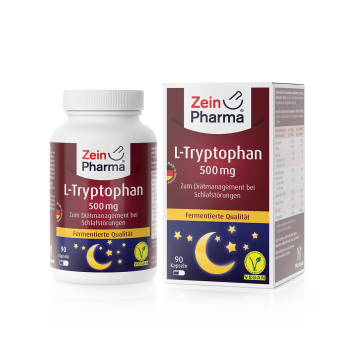 Zeinpharma L-Tryptophan 500 mg Kapseln 
