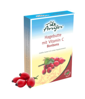 Anifer® Hagebutte mit Vitamin C Bonbons 