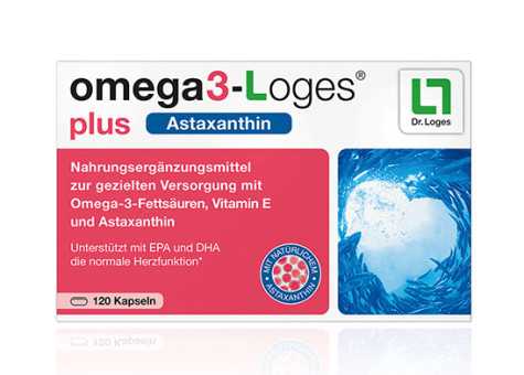 omega3-Loges® plus Astaxanthin Kapseln 