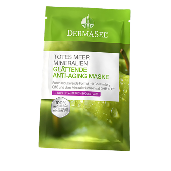 DermaSel® Totes Meer Mineralien Glättende Anti-Aging Maske 