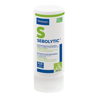Allerderm Shampoo Sebolytic - Dermatologisches Shampoo für Hunde und Katzen 