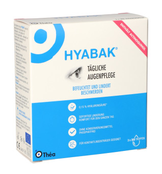 HYABAK®  Augentropfen 3x10ml 