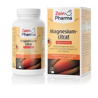 Zeinpharma Magnesium Citrat Kapseln 