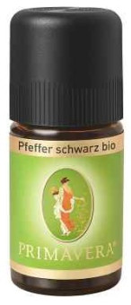 Primavera Ätherisches Schwarzer Pfeffer-Öl (Bio) 
