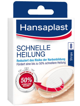 Hansaplast med Aktiv Gel Pflaster gross 8 Stück 