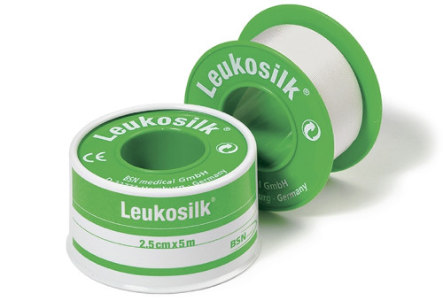 Leukosilk® Rollenpflaster, 5 m × 5 cm 1ST 