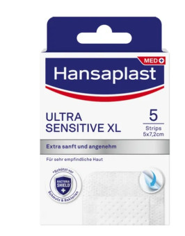 HANSAPLAST Ultra Sensitive Pflaster XL 5 Strips 