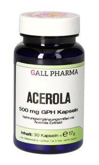 Acerola 500 mg GPH Kapseln 